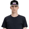thumbnail image 6 of Asexual Pride Flag LGBT Gifts Trucker Hat Baseball Cap Women Men Dad Hat Adjustable Snapback Hat Cowboy Hat White, 6 of 8
