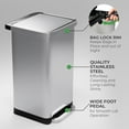 thumbnail image 4 of EconoHome Large Kitchen Trash Can, 20 Gallon, 4 of 9