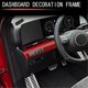 thumbnail image 2 of Car Central Control Trim Panel Frame for 2024+ Car Multi-Function Button Trim Panel Red, 2 of 5