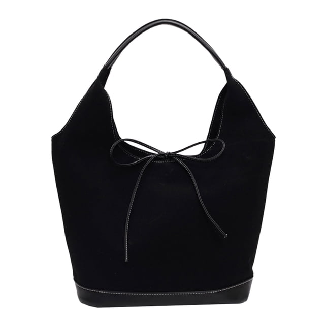 Bolsos de cuero para mujer Bolsos marrones Bolso de ante Bolso tote holgado Bolso tote de ante Bolsos de otoño Bolso de mano