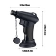 thumbnail image 3 of Premium Refillable Butane Torch Lighter - Windproof, Electronic Ignition, Slim & Lightweight for Camping, BBQ, Candle, Indoor & Outdoor Use, Safe Lock, Multi-Purpose Gift, 3 of 6