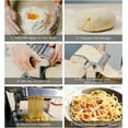 Pasta Maker Machine, Set of 6 Piece 150mm Steel Noodle Maker Machine with 9 Adjustable Thickness