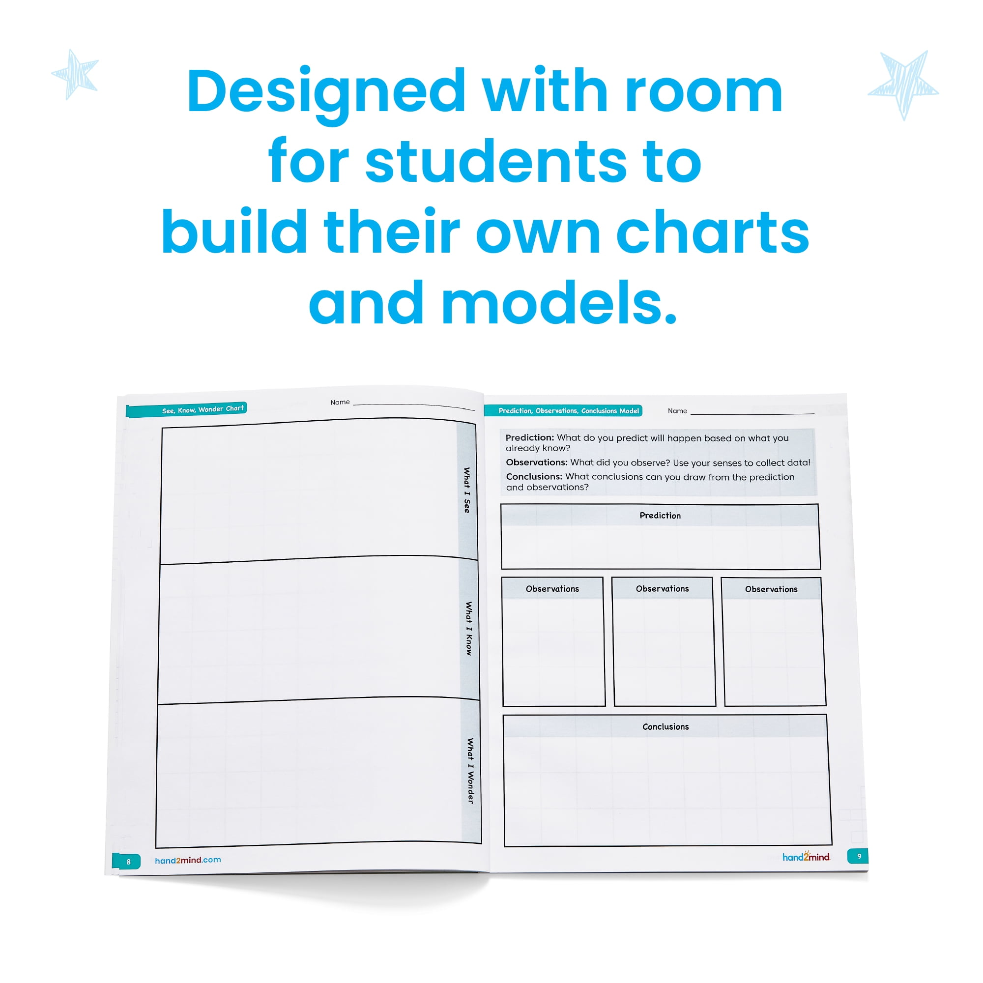 hand2mind Scientific Reasoning Notebook, Grades K–2, Elementary Classroom Must Haves