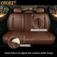 OTOEZ Car Seat Covers 5Seats Full Set Waterproof Leather Universal for