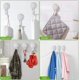 thumbnail image 5 of Pack of 4 Plastic Suction Cup Hook Suction Wall Hook in New Strong Suction Cup/Towel Holder Bathrobe Crown Coat Tea Towel Suction Cup, Bathroom Kitche, 5 of 5
