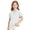 #A09-Light Gray, variant on Abcomgle Boys Polo Shirt Size 7 Short Sleeve Pique Polo Shirt Button Down Striped School Uniform Shirts Basic Collared Dress Shirts for Boys