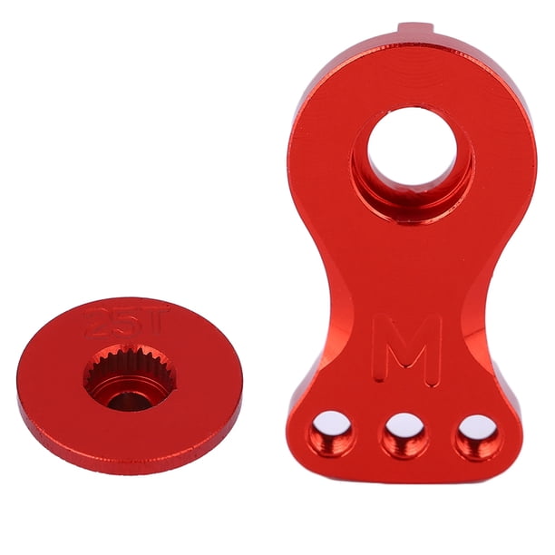 Brazo De Engranaje De Anillo De Acero De Búfer, Accesorios RC Mecanizado CNC Fácil De Instalar Brazo De Engranaje De Anillo De Búfer Modelo M Tratamiento De Superficie De ánodo YLSHRF Car Model Accessories