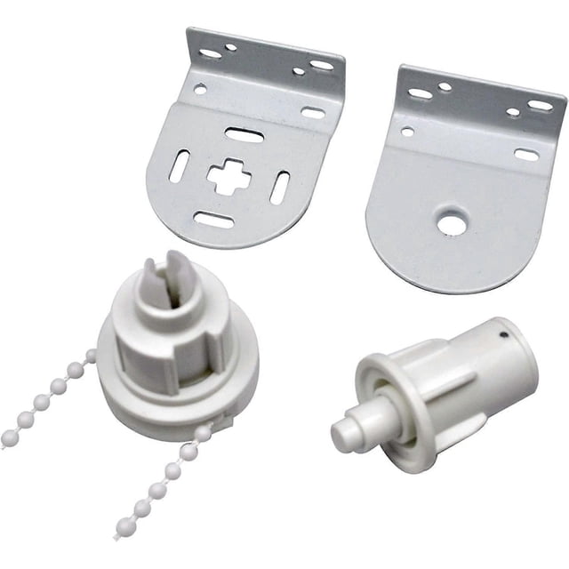 Kit de Réparation de Store Enrouleur, Complet avec Mécanisme de Store Enrouleur 32mm, Chaîne de Store Enrouleur et Support de Store Enrouleur en Métal, Charge Maximale 5KG