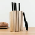 thumbnail image 3 of BergHOFF Ron 6pc Knife Block Set Black, 3 of 11