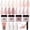 Amber Glitter, variant on AZUREBEAUTY Dip Powder Nail Kit Starter, All Season Nude Skin Glitter 4 Colors Dipping Powder Liquid Set Recycling Tray with Base & Top Coat Activator for French Nail Art Manicure Salon DIY at Home.