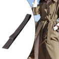 thumbnail image 6 of Milageto Women Overcoat Waist Belt Casual Trendy Coat Belt for Dress Overcoat Sweater coffee color, 6 of 8