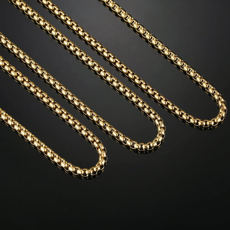 Rolo Chain For Jewelry Making 6x8mm Round Links Chain Necklace