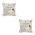 thumbnail image 3 of Moyic Pillow Cover Fiber Square Throw Pillow Cover Lettering Washable Sofa Cushion Case, Type 14 GM a nieto 2piezas, 3 of 6