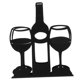 thumbnail image 5 of CRILSTYLEO Servilletas De Acero Inoxidable Negro Con Base Estable Para De Comedor Y, 5 of 7