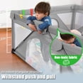 thumbnail image 4 of Parque infantil Heyo.Ja plegable, grande, con puerta para interiores y exteriores, 4 of 6