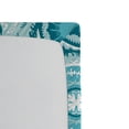 thumbnail image 3 of Ambesonne Aqua Fitted Sheet 2 Pcs Set, Mandala Round, California King, Turquoise Teal White, 3 of 3