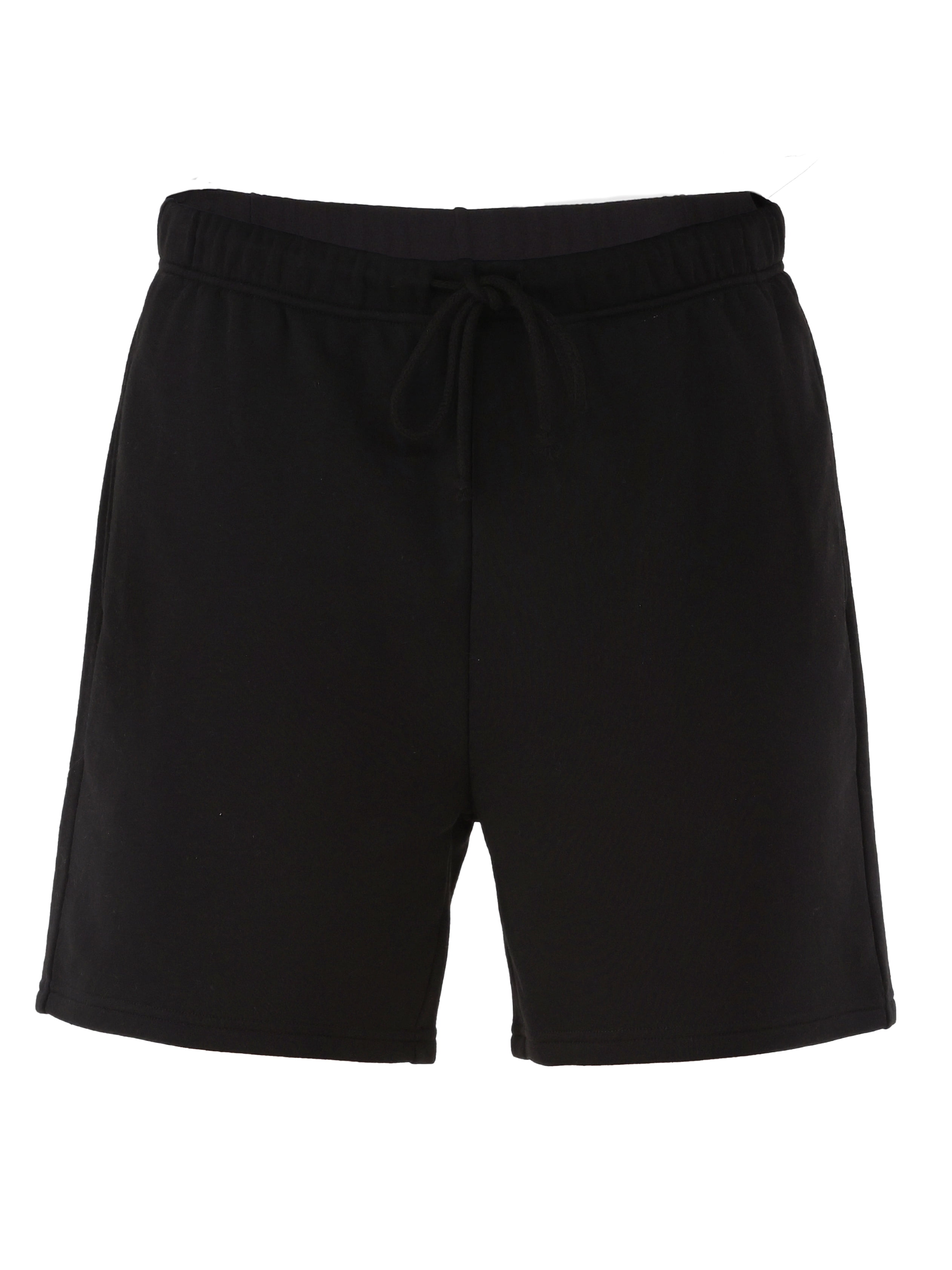No Boundaries Soft Fleece Jogger Shorts, 6" Inseam, 2-Pack, Men's and Big Men's