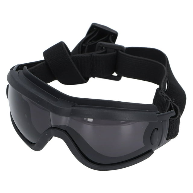 Gafas de Sol de Perro, Cómodas Vasos para Perros A Prueba de Viento Correa de Lente Ajustable Para Ciclismo