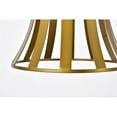 thumbnail image 7 of Indoor Home Decorative Midcentury Modern Lily 1 Light Pendant In Brass, 7 of 7
