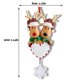 thumbnail image 5 of Adorno colgante de árbol de Navidad Papá Noel Navidad Arte Artesanía Juguete Decoración de ventana Decoración de fiesta, 2 piezas Noticed HA008994-01, 5 of 6