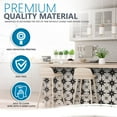 thumbnail image 5 of Mi Alma Black Star Shaped Peel & Stick Tiles - Vinyl Backsplash 8x8, 5 of 9