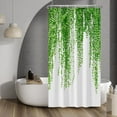thumbnail image 2 of Lush Vine Plants Shower Curtain Green Leaves Lvy Natural Botanical Shower Curtains Decorative for Bathroom Waterproof Fabric Shower Curtain with Hooks 36x72 Inches, 2 of 6