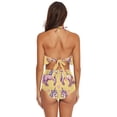 thumbnail image 4 of Ckdifva Pixel Unicorns Womens High Waisted Bikini Set Two Piece Swimsuit Bathing Suits, 4 of 5