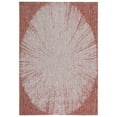 thumbnail image 4 of SAFAVIEH Courtyard Jaymz Radiant Indoor/Outdoor Area Rug, Beige/Red, 6'7" x 6'7" Square, 4 of 10