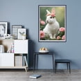 thumbnail image 7 of Diamond Art Kit for Adults, White Bunny Floral Crown Roses Diamond Painting for Adults Beginners, DIY Diamond Art Painting Kits, 5D Diamond Painting Crafts for Home Decor 12x16 Frameless, 7 of 7