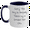 White/Navy, variant on CFO Coffee Mug - Funny CFO Gift for Mother's Day - Sorry This Guy Is Already Taken By A Smokin' Hot CFO - Two Tone 11oz Ceramic Mug - Gifts for CFOs from Wife, Husband, Kids