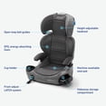 thumbnail image 6 of Graco TurboBooster 2.0 LX Highback Booster Seat with Latch System, Gannon, Grey, 6 of 7