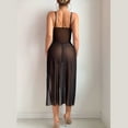 thumbnail image 6 of uublik Mesh 2 Piece Pajama Sets Women Valentine's Day Night Gowns Soft Loungewear Sleepwear Black, 6 of 6