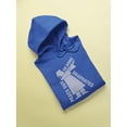 thumbnail image 3 of Peace Out Graduated Hoodie Men -GoatDeals Designs, Male Small, 3 of 4