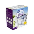 Great Value 10 Cup Water Pitcher with Filter, QP1001, Blue