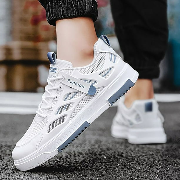 PMUYBHF Male Mens Jogging Sneakers Men s Shoes 2024 Summer New Small White Shoes Men s Hundred Shoes Men s Models Lightweight Soft Bottom Sports