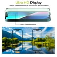 thumbnail image 3 of Fenzer Tempered Glass Bendable Screen Protector for iPhone 16 Plus [6.7 inch], Case Friendly, Tempered Glass Film, 9H Hardness - HD, 3 of 6