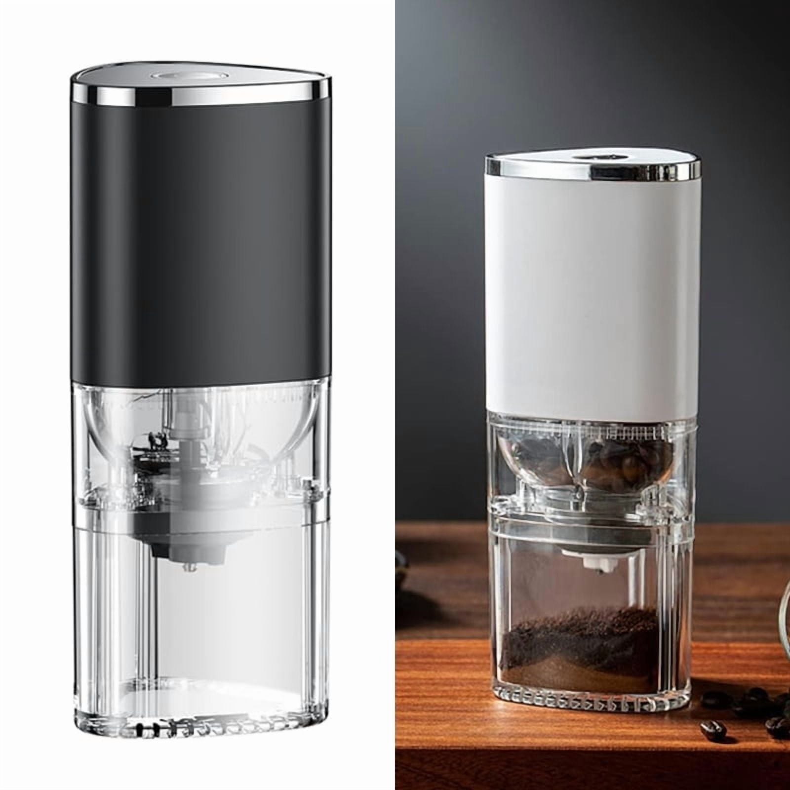 Electric Coffee Grinder Automatic Coffee Mill with Burrs Adjustable Grind Settings Portable Rechargeable Coffee Grinders