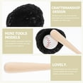 thumbnail image 4 of 1 Ensemble de Mini Baseball Maison de Poupée Miniature Batte de Baseball Gant Kit de Sport, 4 of 8