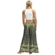 thumbnail image 2 of Pantalones de yoga de cintura alta con estampado y pierna ancha, pantalones de moda con pierna recta dividida para mujer, pantalones de pierna ancha, 2 of 6