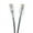 Gray, variant on Micro Connectors E08-025B-SLIM5 25 ft. Ultra Slim 28AWG Cat6 UTP RJ45 Patch Cables, Black - Pack of 5