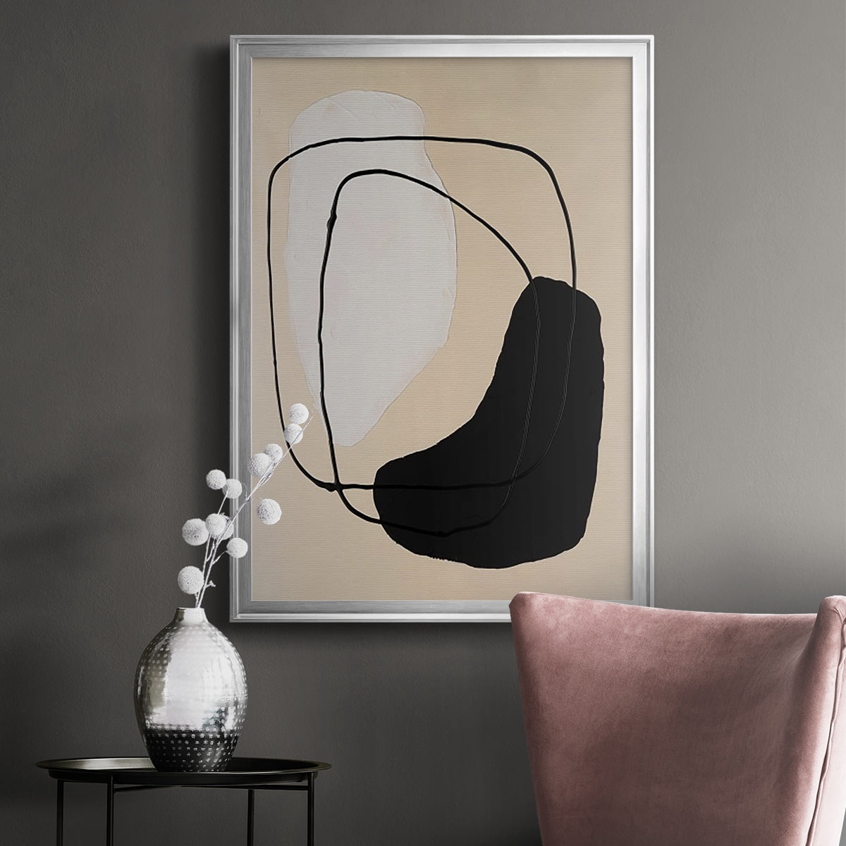 Avant Mod I Premium Framed Print, in Gold, Black, or Silver - Ready to Hang