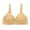Light Yellow, variant on Womens Breathe Underwire Bra Cotton Modal Lightly Lined Bra Full Coverage Breathable Convertible Straps Bra Orange 38