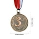 thumbnail image 2 of Medallas de Premios de Medalla de Oro/Plata/Bronce de 5 cm con Medallas de Medallas de Metal Ganador de Metal de la Competencia de la Cinta, 2 of 8