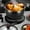 Black, variant on Clearance! Bpyeka Kitchen Essentials Mini Pressure Cooker 8L Fast Heating Pressure Pot with Lock Handles Pressure Cooker Induction Non-stick Stockpot with Standable Kitchen Appliances