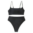thumbnail image 3 of Womens Swimsuit Swimsuit for Women 2 Piece Womens High Waisted Swimsuits Bottom Padded Bathing Suits Bikini Sets Top Two Piece Swimwear, 3 of 5