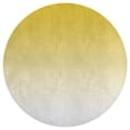 thumbnail image 3 of Aesthetic Lemon Yellow And White Gradient Round Carpet Circle Rug Outdoor Patio Area Rug Washable Large Area Rugs Hallway Room Decor Fitness Mats, 3 of 8