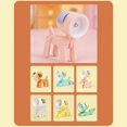 thumbnail image 5 of Cartoon Night Light Kid Lamp Mini Dog LED Desk Lamps Cute DIY Portable with Adjustable Phone Holder for Kids Students Bedroom Bookends Nursery Room, 5 of 5