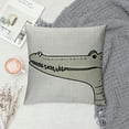 thumbnail image 2 of Qinduosi Cartoon Animal Pillow Covers Kids Pillowcase Inch Set of Throw Pillow Covers Set Throw Cushion Case for Sofa Couch Home Decor School Cushion Case(Hippo, Giraffe, Lion, Crocodile), 2 of 5