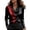 Multicolor, variant on DPTALR Women's Temperament Solid Color Round Neck Long Sleeve Shirt,Multicolor,Size S