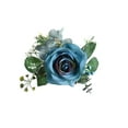 thumbnail image 1 of Elegant Floral Curtain Tie Backs Decorative Rope Holdbacks with Rose Buckle Window Drapery Accessories, 1 of 7